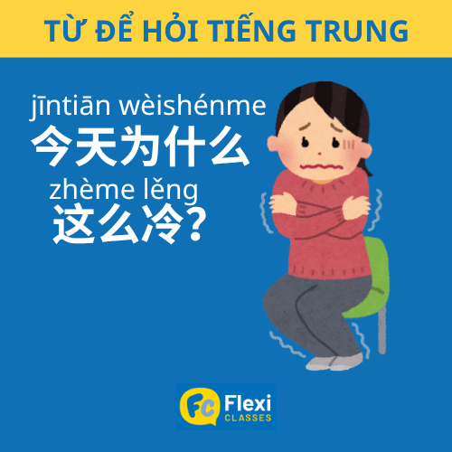 từ để hỏi trong tiếng Trung