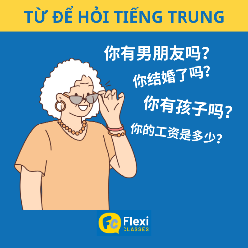 từ để hỏi trong tiếng Trung: đặt câu hỏi bằng tiếng Trung