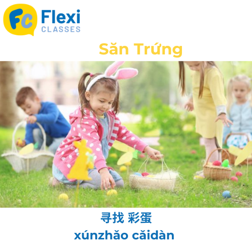 trứng phục sinh tiếng Trung