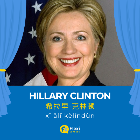 Hillary Clinton tên tiếng trung