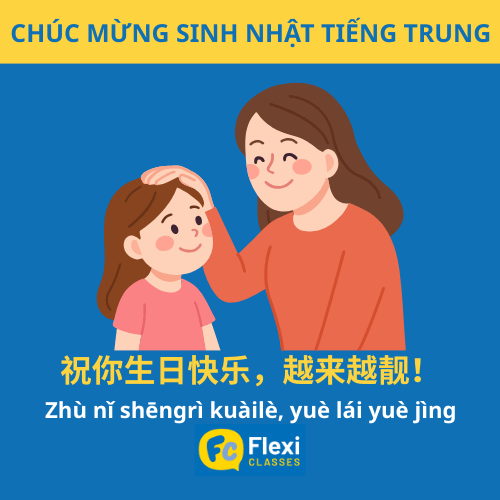 chúc mừng sinh nhật tiếng Trung