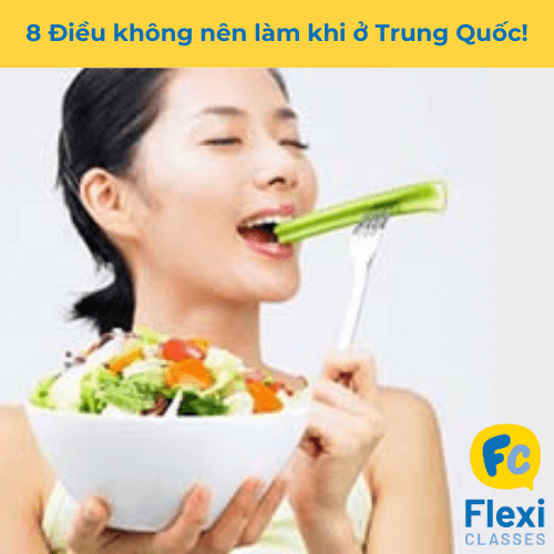 không nên chê đồ ăn ở Trung Quốc