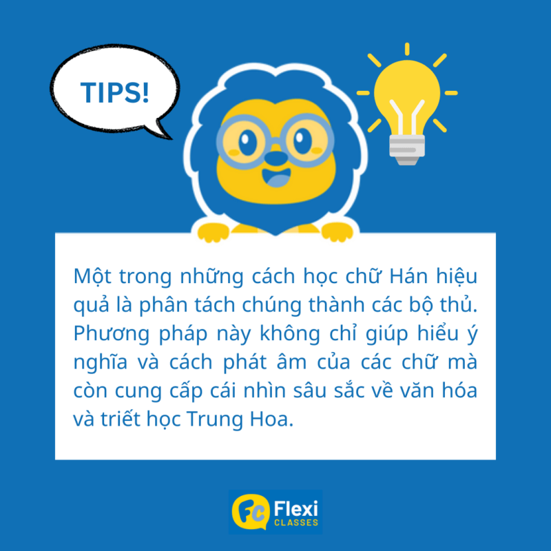 ghi nhớ chữ Hán bằng bộ thủ tiếng Trung