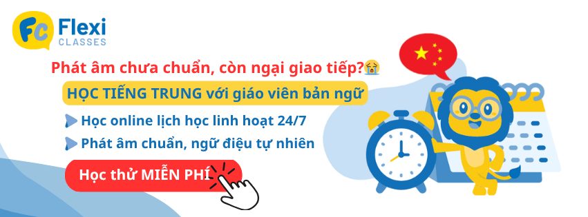 flexi classes tiếng Trung online