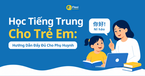Trẻ em học tiếng Trung online cùng giáo viên qua trò chơi và hình ảnh sinh động