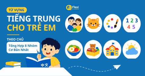 Nhóm từ vựng cơ bản cho trẻ học tiếng Trung hiệu quả