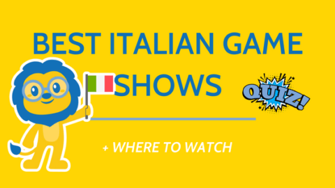 The 10 Best Italian Game Shows || Learn Italian Watching TV Thumbnail