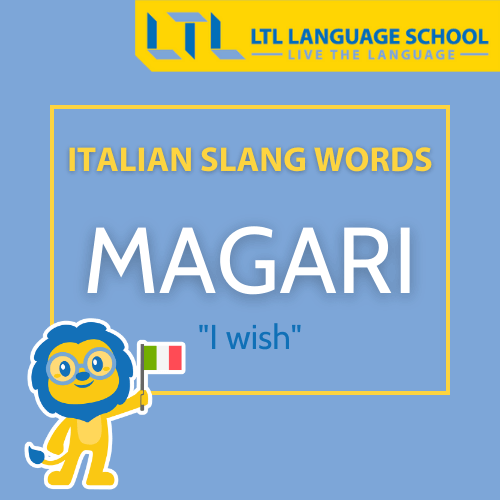Italian slang words - Magari
