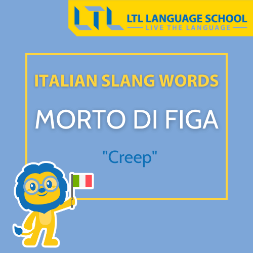 Italian slang words - Morto di figa