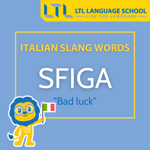Italian slang words - Sfiga