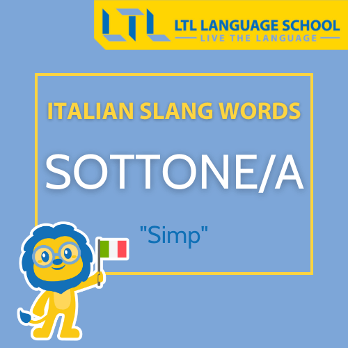 Italian slang words - Sottone_a