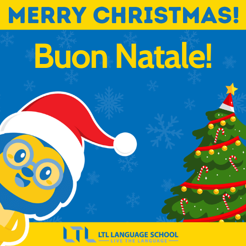 merry christmas in italian