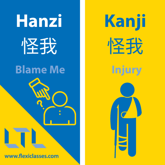 Hanzi vs Kanji
