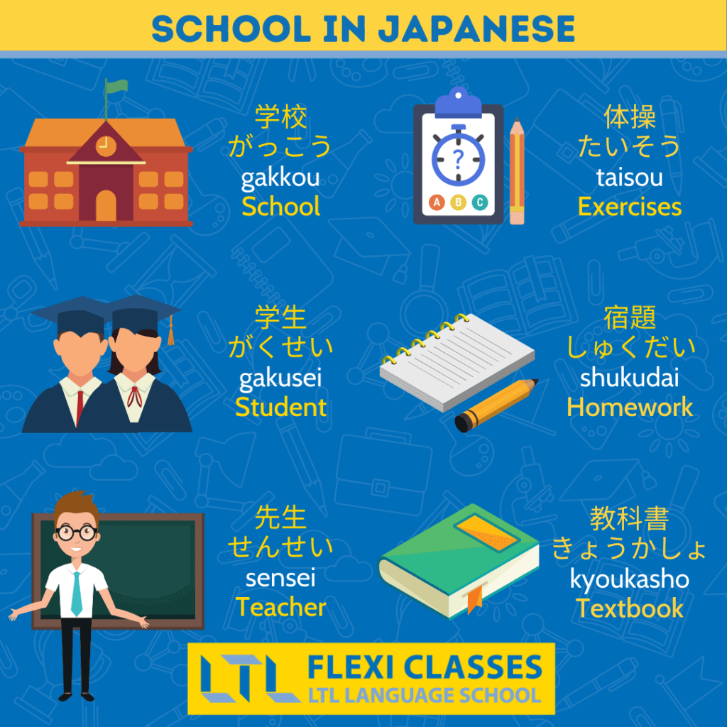 School in Japanese
