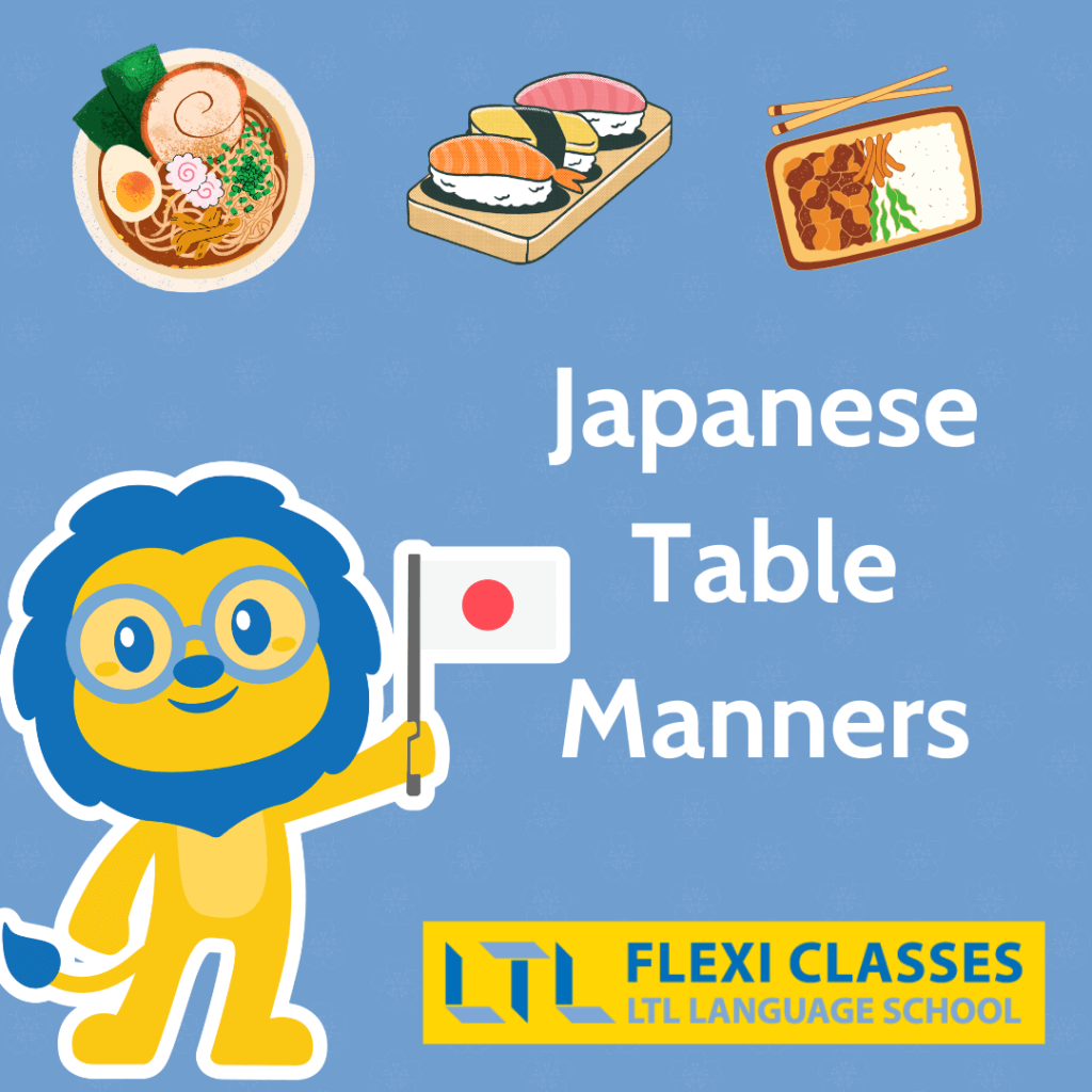 a list of table manners