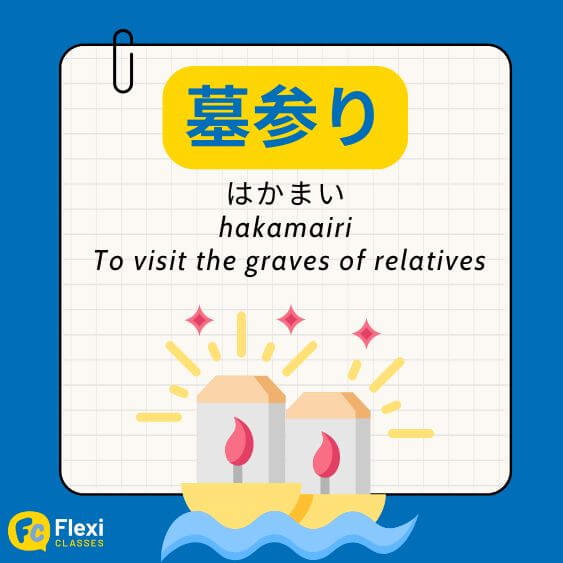 Obon Festival in Japan - Hakamairi tradition