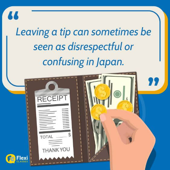 Do's and Don'ts in Japan - Leaving Tips