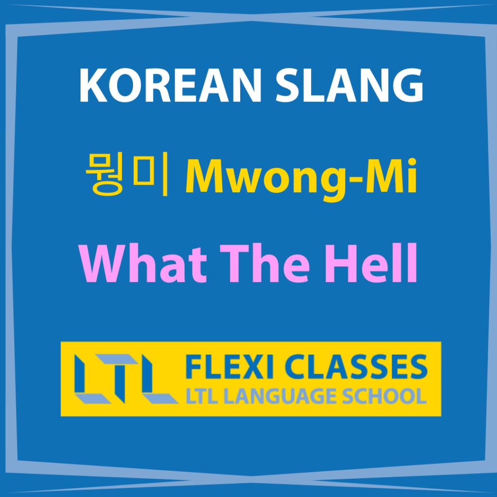 Korean Slang