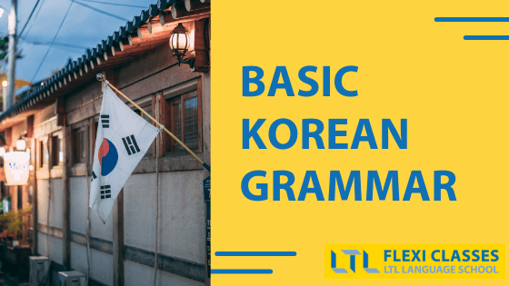 Korean Grammar Language Study Card: Essential Grammar Points for