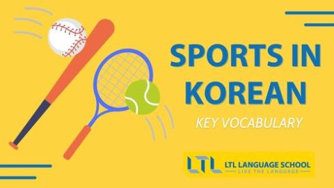 Sports in Korean || 35 Words You Need to Know for your Next Workout Thumbnail