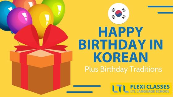 Happy Birthday in Korean - Feature Image