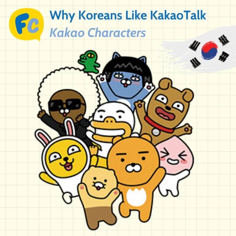 What is Kakao Talk - Characters