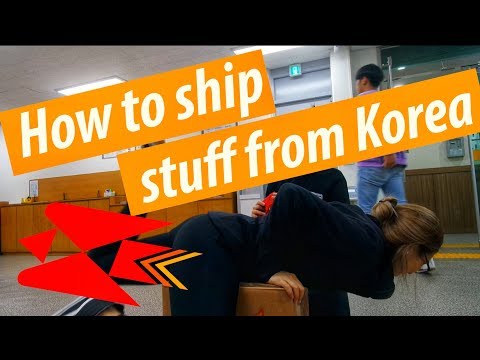How To Ship/Mail Stuff from Korea  (Korea Post - Korean Post Office) | University Life in Korea