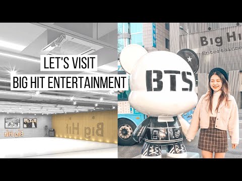 Let's Go To Big Hit Entertainment | BTS's Favourite Places in Seoul | dearnessie