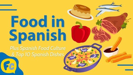 Food in Spanish - feature image