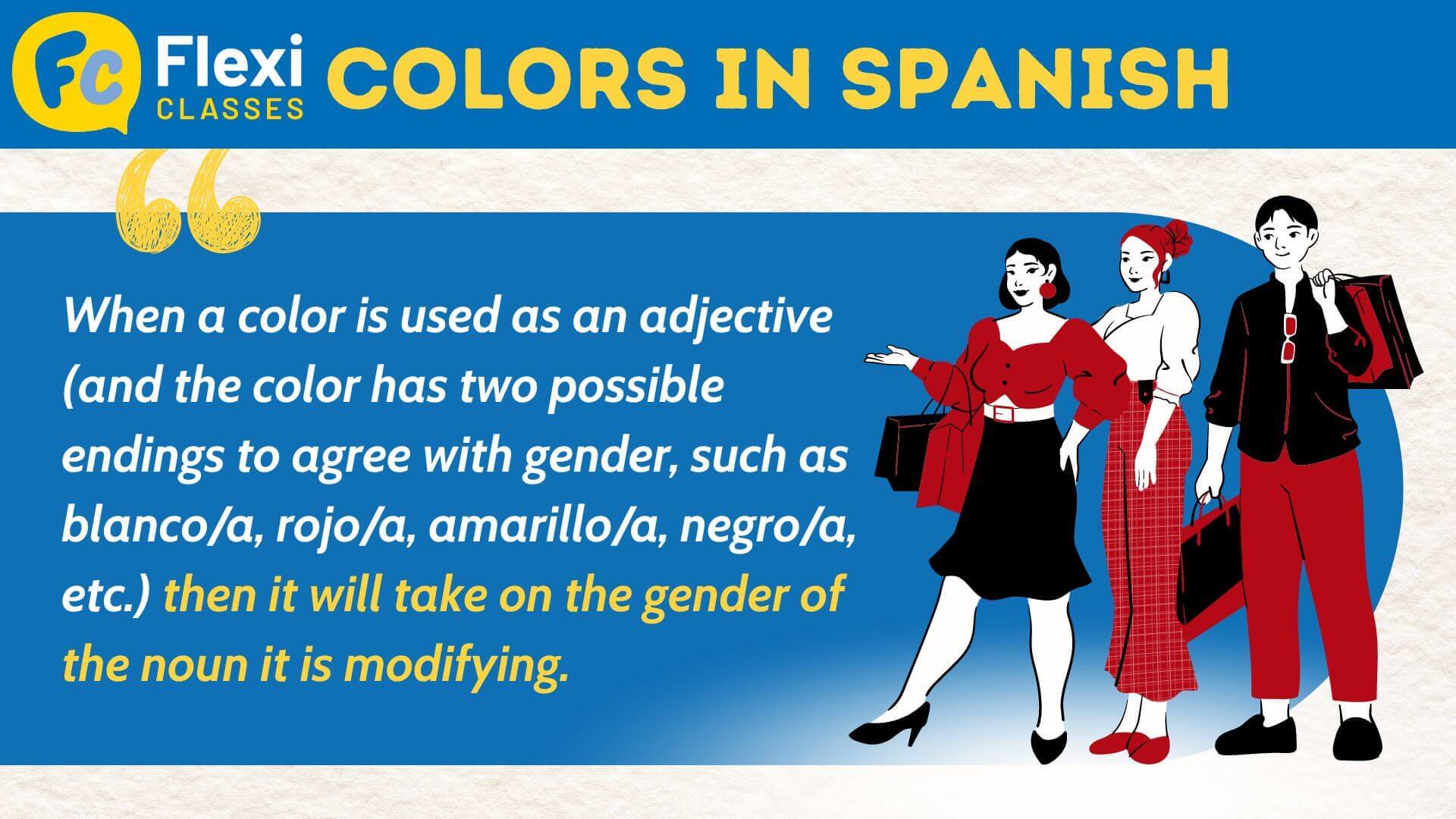 Colors in spanish 4