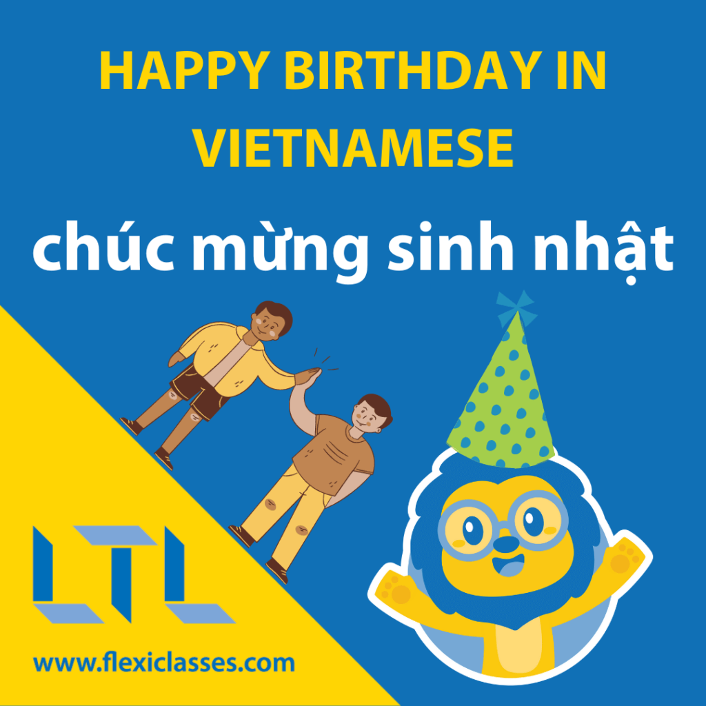 Happy Birthday in Vietnamese