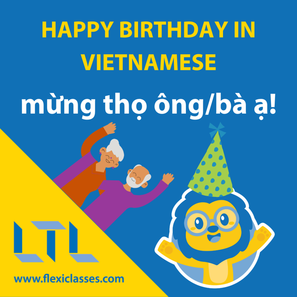 Happy Birthday in Vietnamese