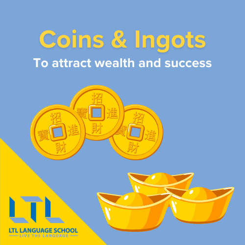 Chinese Charms - coins and ingots