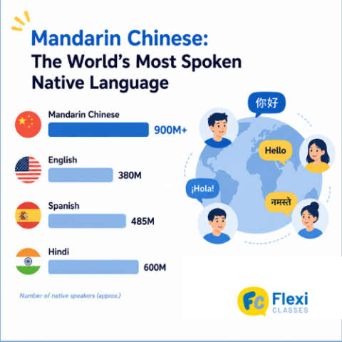 Mandarin has more native speakers than any other language. Scale alone does not determine which language to learn, but it defines the ceiling on who you can reach