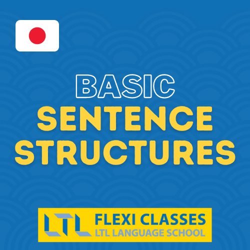 basic japanese sentence structure