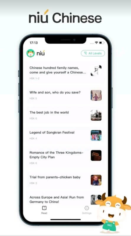 App Review Niu chinese: Stories