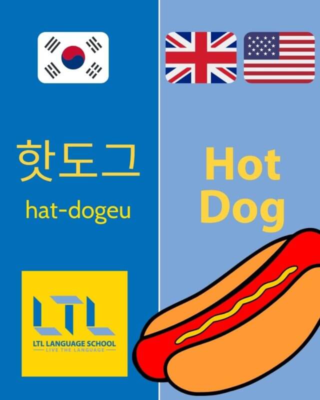 Korean Loanwords - Hot dog
