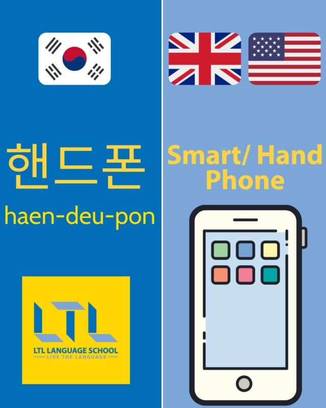 Korean Loanwords - Smart/ Hand Phone