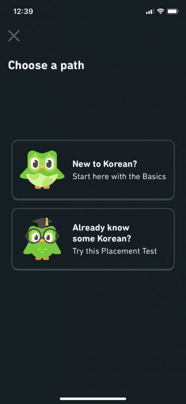 Duolingo Chinese - Define your level 
